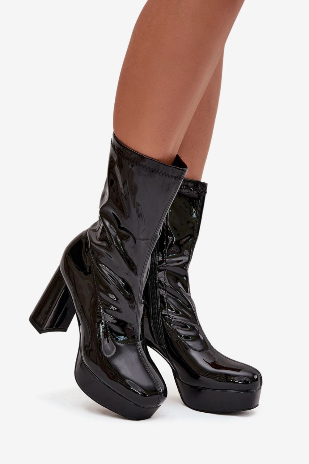 Botki Model Calvessa NS590P Black - Step in style - obrazek 3