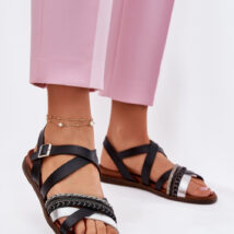 Sandały Model Sergio Leone SK087H Black – Step in style