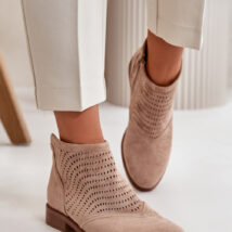 Botki Model S.Barski HY42-076 Beige – Step in style