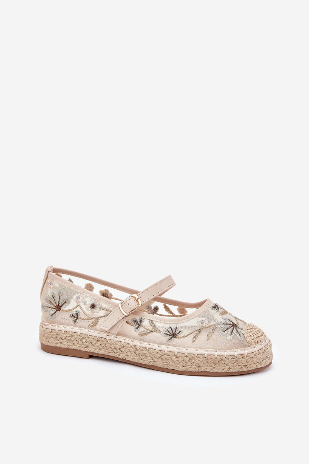 Espadryle Model Laxisa C-797 Beige - Step in style - obrazek 2