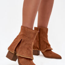 Botki Model Idalia OM283 Camel – Step in style