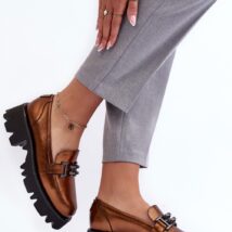 Półbuty Model Laura Messi 2699-744 Gold – Step in style