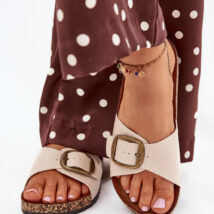 Sandał Klapki Model Vianara WD300 Beige – Step in style
