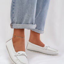 Mokasyny Model S.Barski LR51-547 White – Step in style