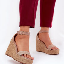 Sandały Model Adelio 5921 Khaki – Step in style