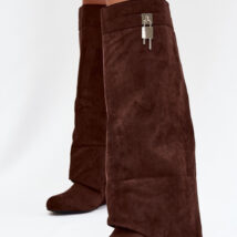 Kozaki Model Korivelle 035 Czekolada Zamsz – Step in style