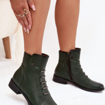 Botki Model Labise ASA62-16 Green – Step in style