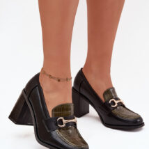 Półbuty Model Novella C-881 Green/Black – Step in style