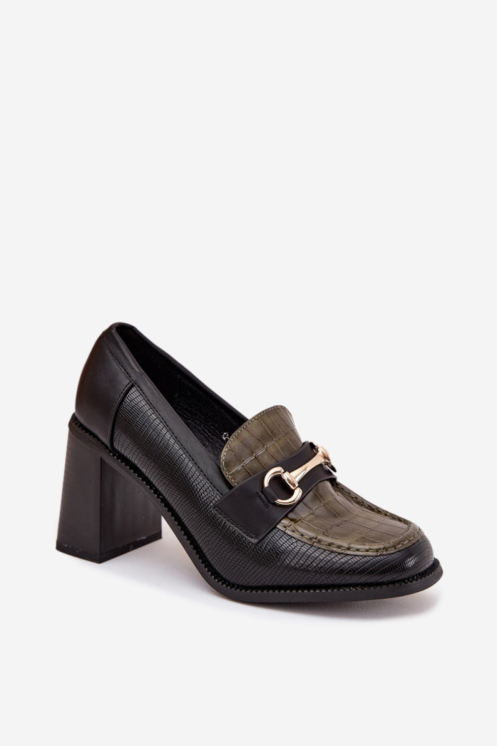 Półbuty Model Novella C-881 Green/Black - Step in style - obrazek 2