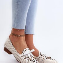 Baleriny Model Nestavia ASA222-1 White – Step in style