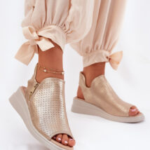 Sandały Model Mevinette ASA266-5 Gold – Step in style