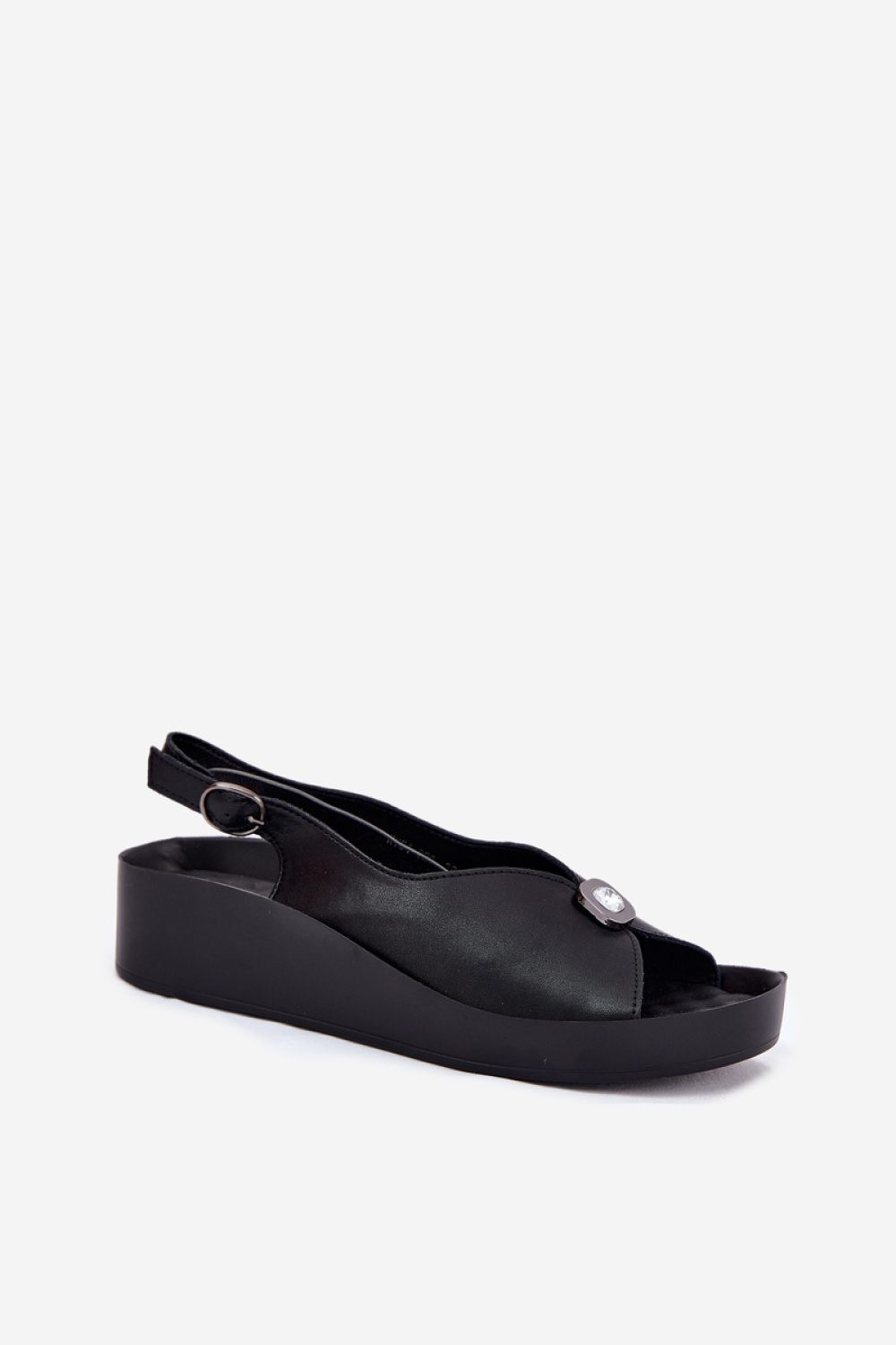 Sandały Model S.Barski KV51-020 Black - Step in style - obrazek 2