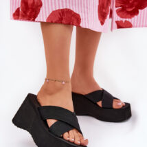 Sandał Klapki Model Sevolee 3773 Black – Step in style