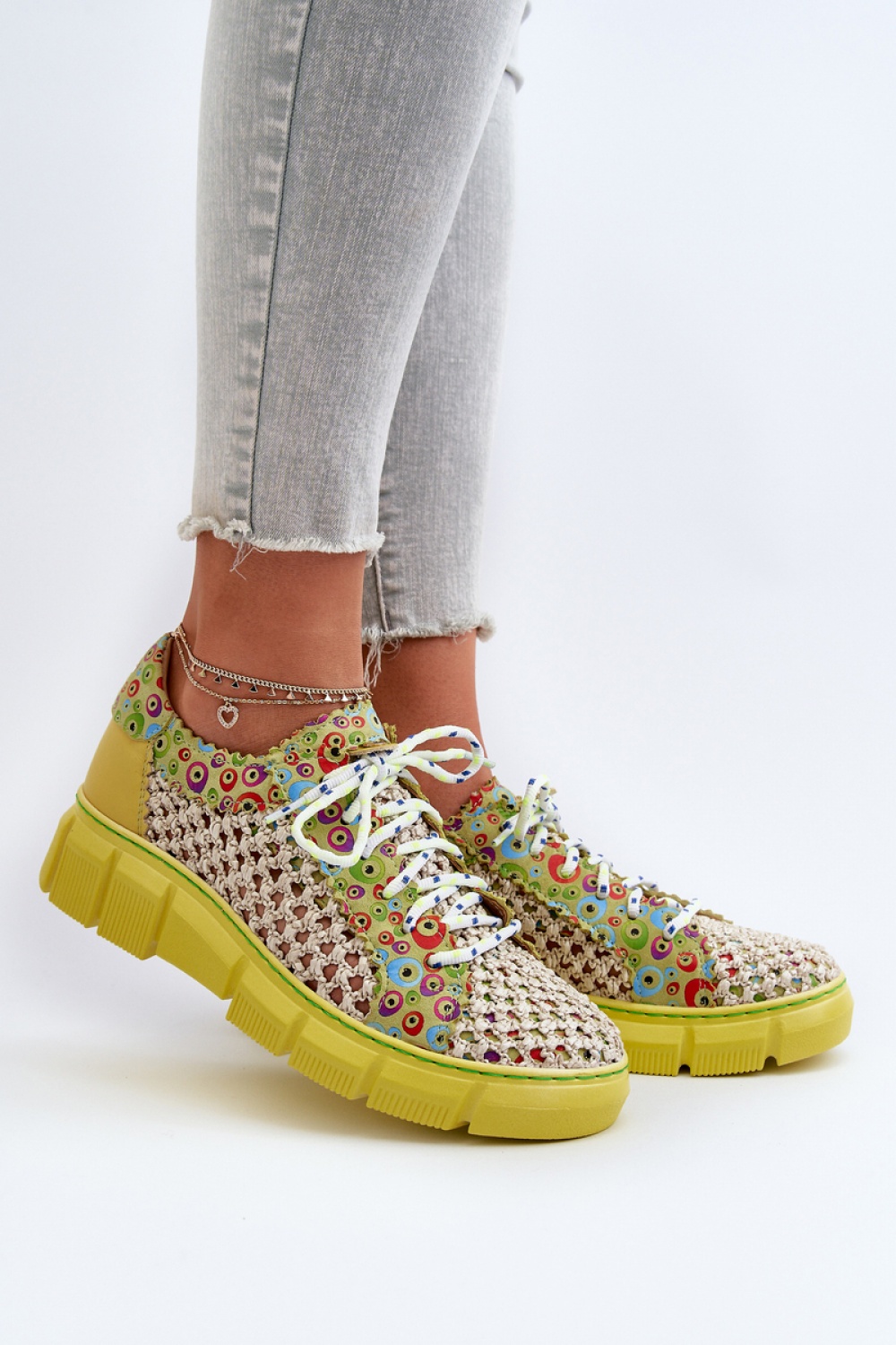 Półbuty Model Maciejka 05850-09 Limonka - Step in style