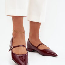 Baleriny Model Isvella QQ-269 Bordo – Step in style
