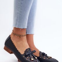 Baleriny Model Nestavia ASA222-1 Navy – Step in style