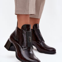 Botki Model Zazoo 60560 Bordo – Step in style