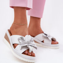 Sandał Klapki Model Artiker 54C0538 White/Silver – Step in style