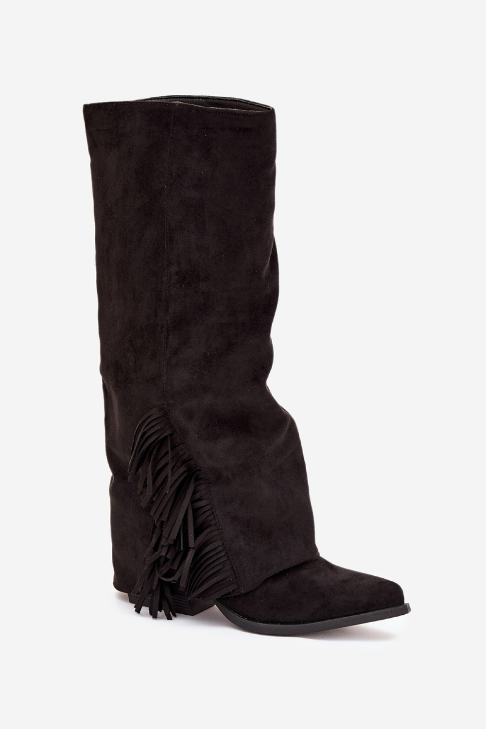 Kozaki Model Zalia LQ-162 Black - Step in style - obrazek 2