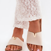Sandał Klapki Model Vessira AM247 Beige – Step in style
