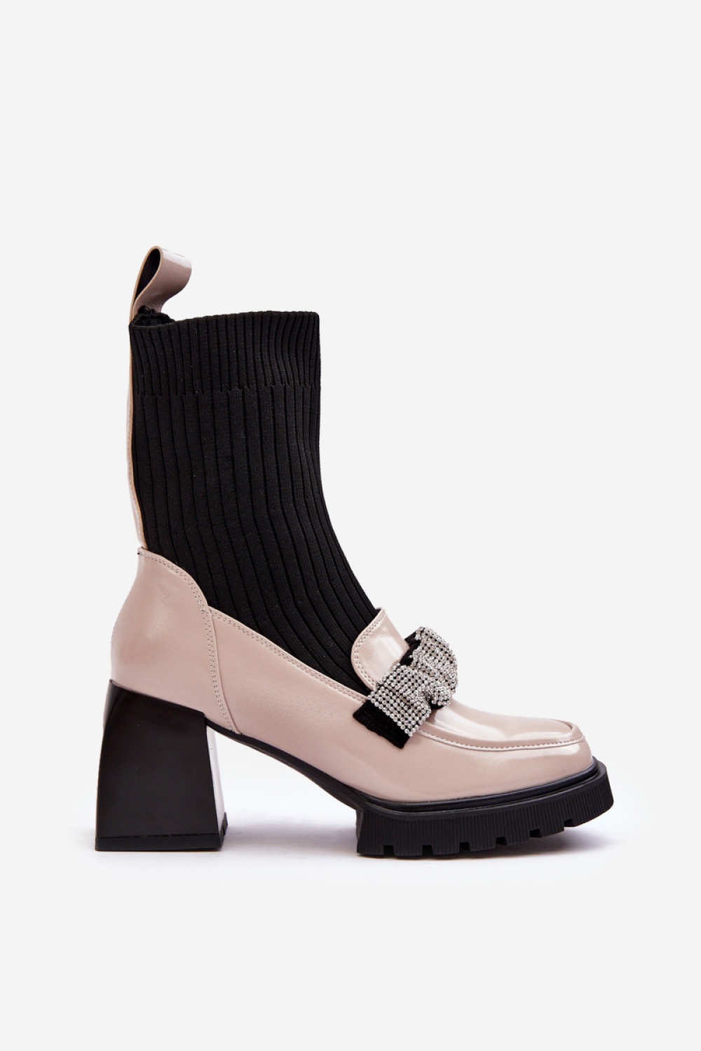 Botki Model S.Barski MR870-41 Beige - Step in style - obrazek 3