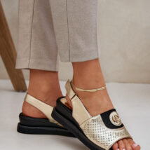 Sandały Model Isnnoria RMR2267-2 Gold – Step in style