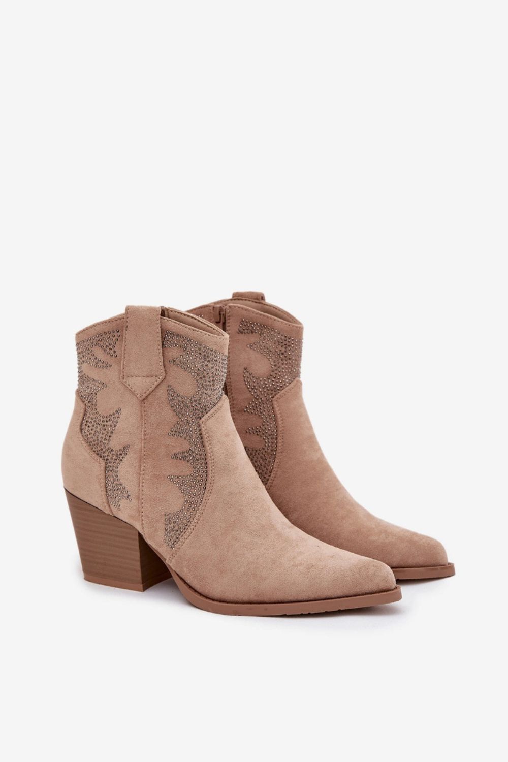 Botki Model Arabella HB_287 Beige - Step in style - obrazek 2