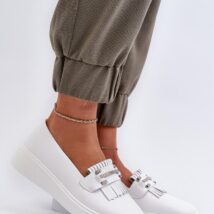 Mokasyny Model S.Barski LR590 White – Step in style