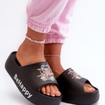 Sandał Klapki Model Serefina BG175 Black – Step in style