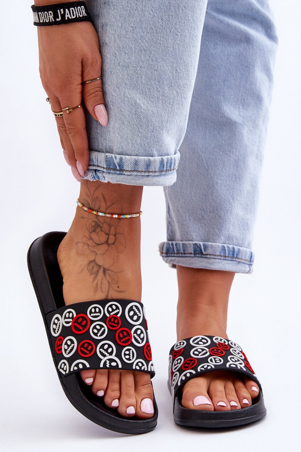 Sandał Klapki Model Cosette SD5176 Black - Step in style