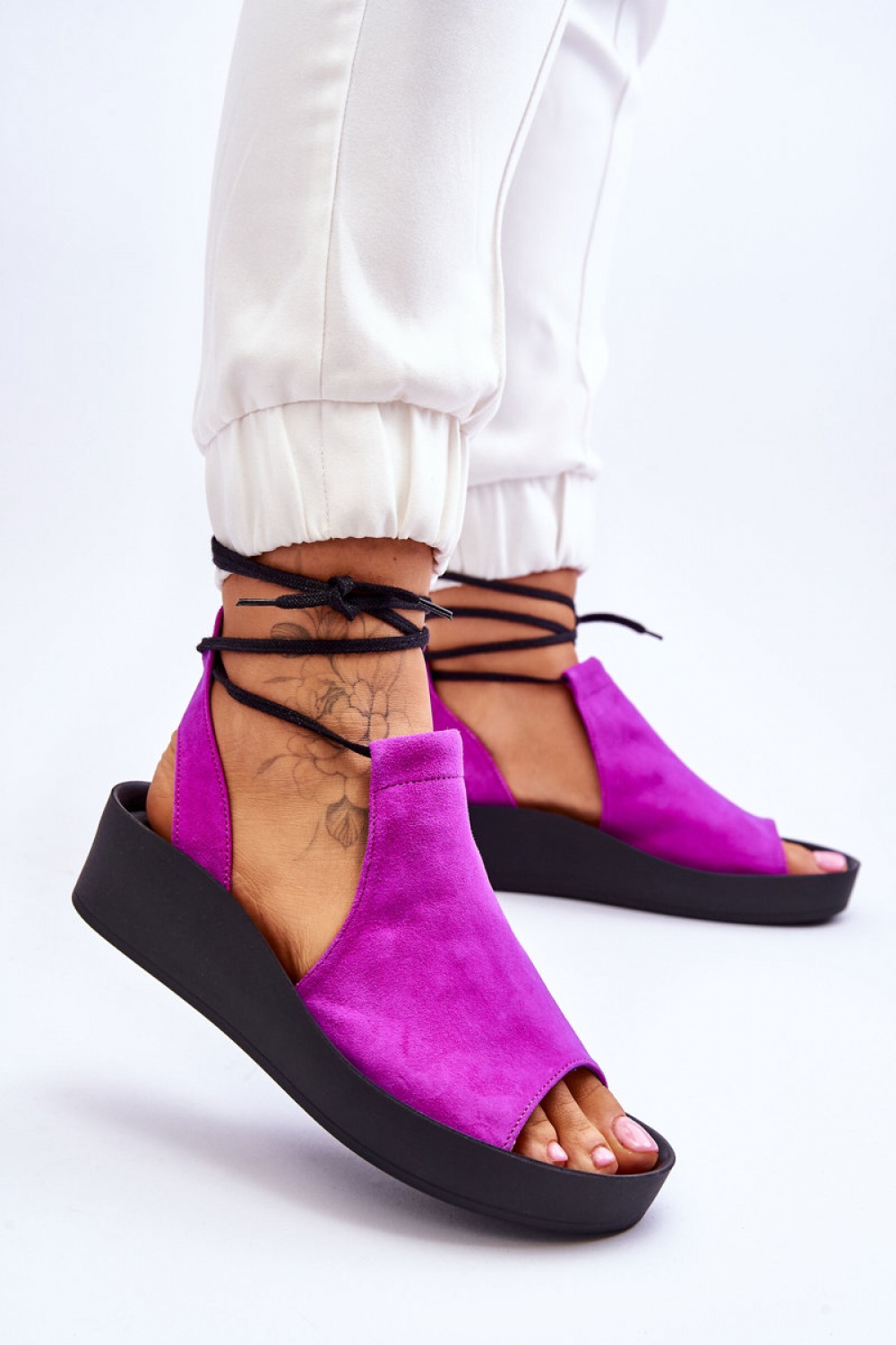 Sandały Model Nicole 2743/067 Fuksja - Step in style - obrazek 3