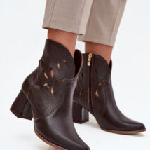 Botki Model Zazoo 3647 Czekolada – Step in style