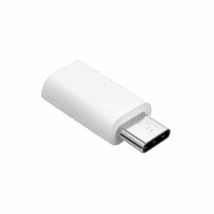 Adapter Przejściówka Micro USB – USB typu C Srebrna