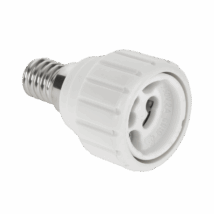 Adapter żarówki E14/GU10