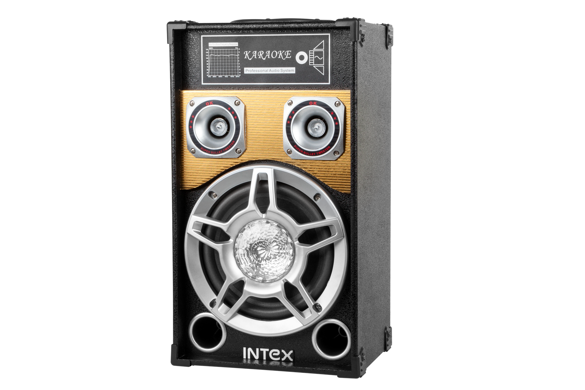 Aktywne kolumny głośnikowe Intex DJ-801 - obrazek 2