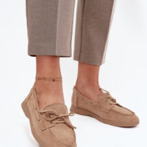 Mokasyny Model Zalina 22-374 Beige – Step in style