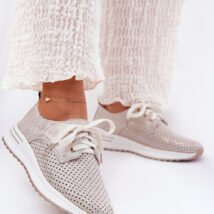 Półbuty Model Artiker 56C2113 Beige/Gold – Step in style