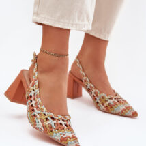 Sandały Model Ebina C-224 Multicolor Yellow – Step in style