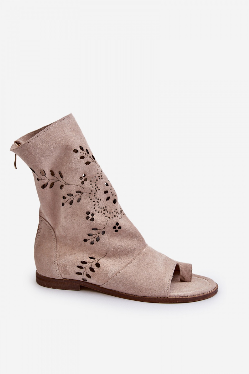 Sandały Model Zazoo 3437 Beige - Step in style - obrazek 2