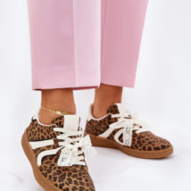 Buty Sportowe Model Zielle 88227 Brown Panterka – Step in style
