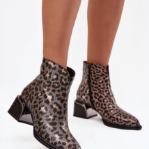 Botki Model DA CR52-622 Black/Gold – Step in style