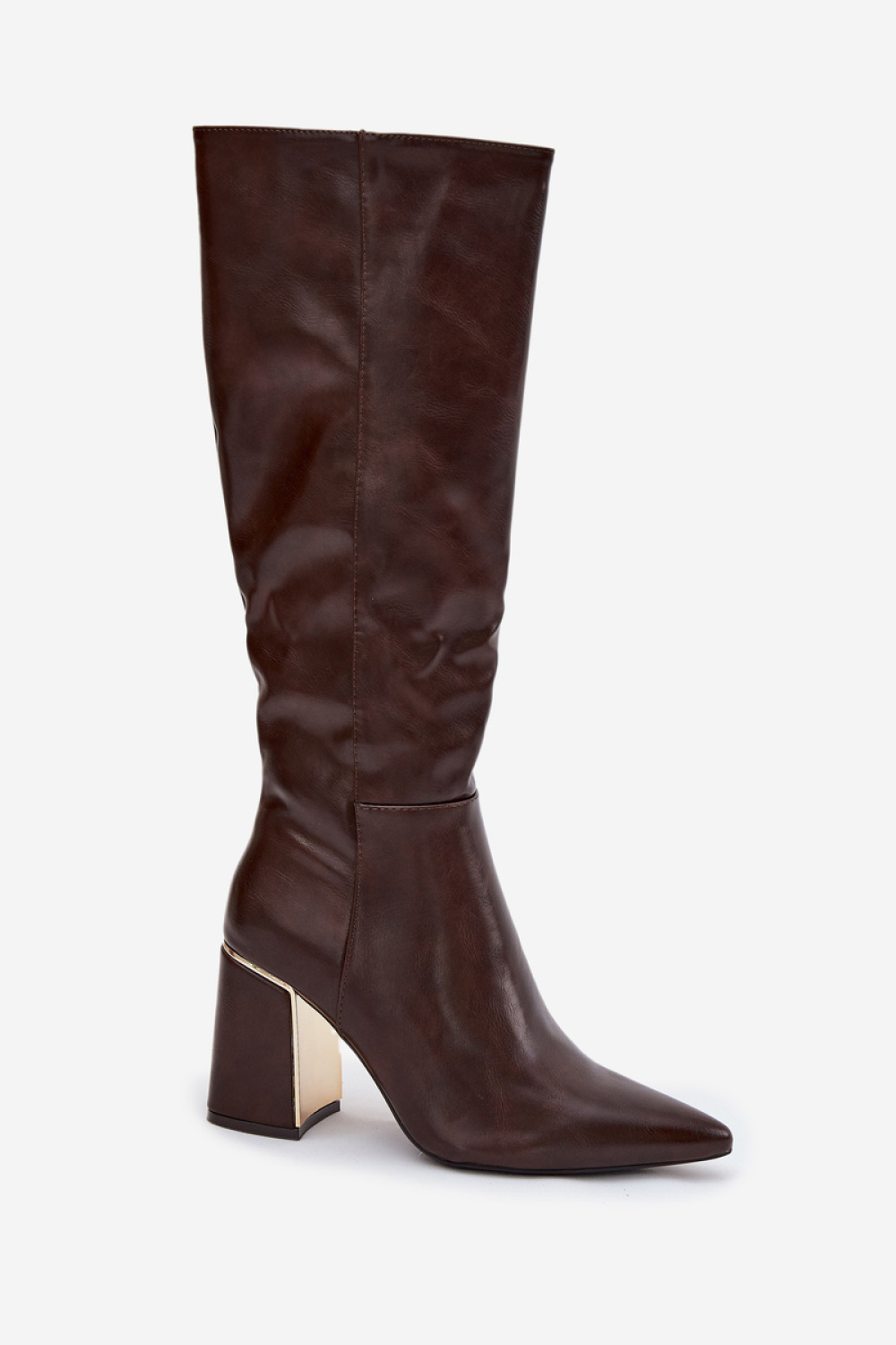 Kozaki Model Alessine 7661A Czekolada - Step in style - obrazek 2