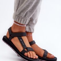 Sandały Model 4FRSS24FSANF054-23S Dark Grey – Step in style