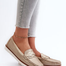 Mokasyny Model Nestalia 834281 Gold – Step in style