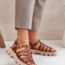 Sandały Model Zazoo 3695 Camel – Step in style