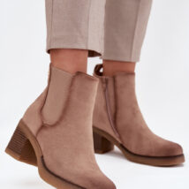 Sztyblety Model Zelia XJ-818A Beige – Step in style