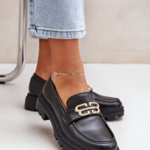 Mokasyny Model Trionna CM09P Black – Step in style