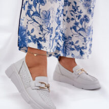 Mokasyny Model Vinceza 88007 Light Grey – Step in style