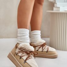 Śniegowce Model D.Franklin DFSH370011 Beige – Step in style