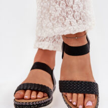 Sandały Model Velara 9695-PL Black – Step in style